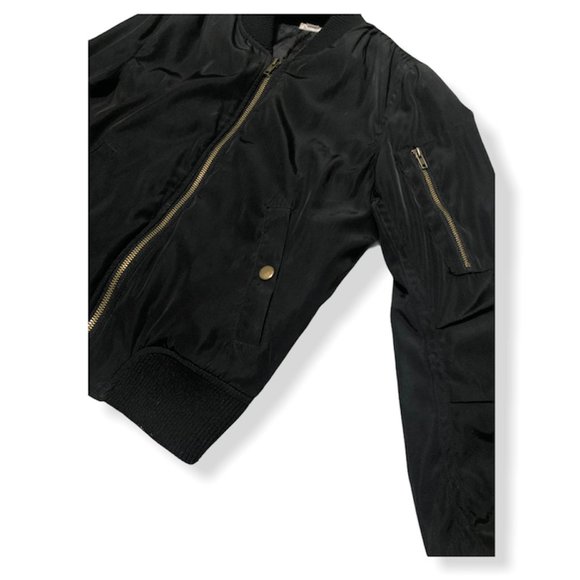Nordstrom BP | Black Women's Bomber Jacket - Picture 2 of 2